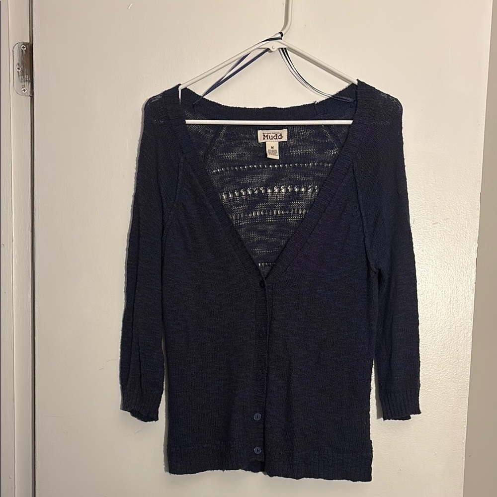 Mudd Navy Blue Women's Sweater